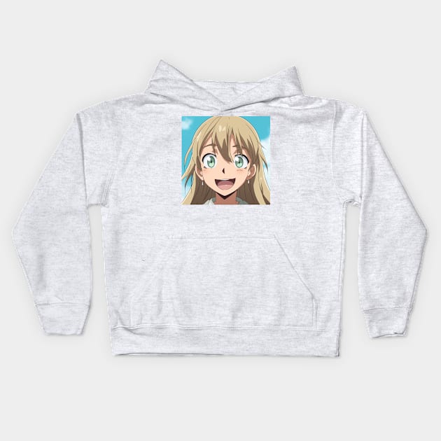 Kawaii Dreams - Cute Anime Girl Kids Hoodie by SzlagRPG